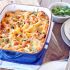CREAMY CHICKEN & TOMATO PESTO PASTA BAKE