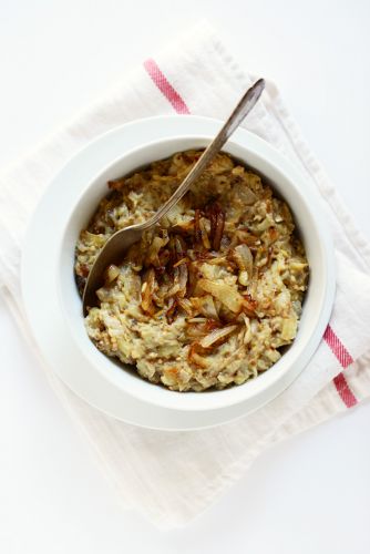 Creamy Eggplant and Caramelized Onion Dip