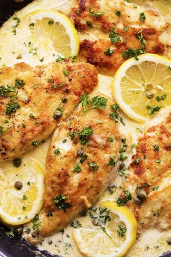 Lemon chicken piccatta