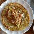 Spiced sweet potato crepes with caramelized bananas