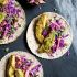 Crispy avocado tacos