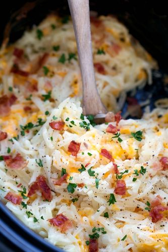 Crockpot Hashbrown Casserole