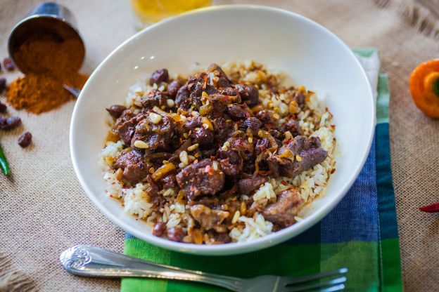 Crockpot lamb tagine