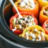 Slow cooker stuffed peppers