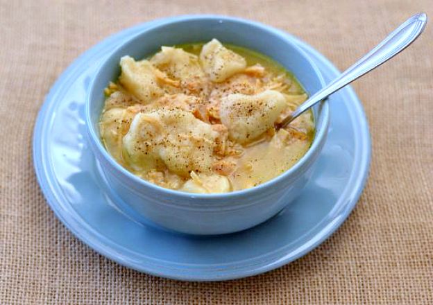 Crock pot chicken and dumplings