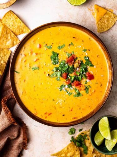 Crockpot Queso Cheese Dip