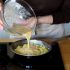 Cooking the eggs