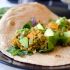 Curried sweet potato and lentil wraps