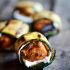 Curried Zucchini Chicken and Goat Cheese Rolls