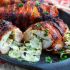 Bacon Wrapped Jalapeno Popper Stuffed Chicken