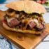 Steak Roasted Tomato and Caramelized Onion Sandwich