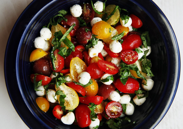 Tomato Basil Mozzarella Salad