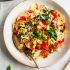 Spinach Garlic Parmesan Orzo