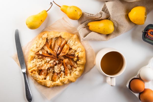 Pear Almond Galette