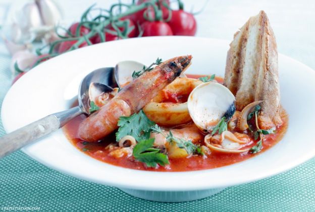 Simple Seafood Bouillabaisse