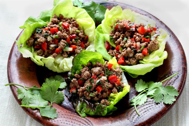 Thai Beef Lettuce Cups