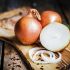 Clean your grill with half an onion