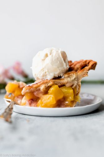 Ginger Peach Pie