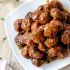 Slow Cooker Honey Buffalo Meatballs