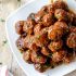 Slow Cooker Honey Buffalo Meatballs
