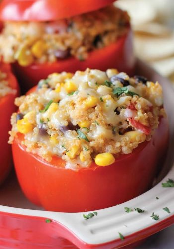 Quinoa Stuffed Bell Peppers