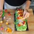 Garnish the top