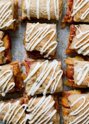 Peaches and Cream Biscuits