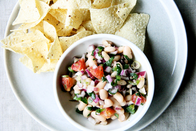 White Bean And Orange Salsa