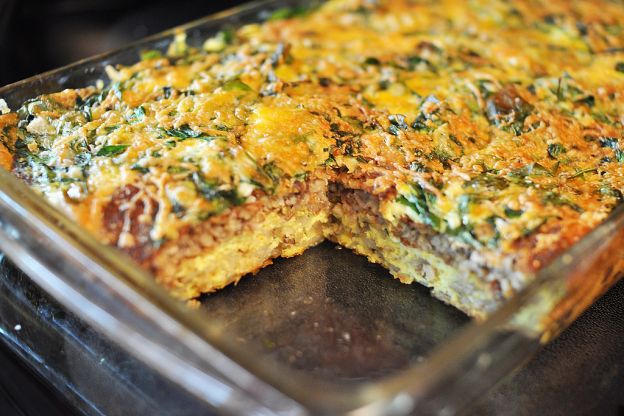 Eggs Florentine Casserole