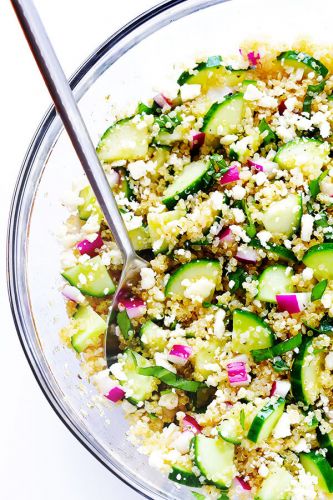 cucumber quinoa salad
