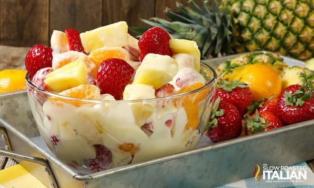 Piña Colada Cheesecake Salad