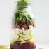 Beet & Goat Cheese Salad with White Wine Vinegar Dressing