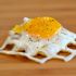 Fried egg waffles