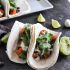 Smoky Sweet Potato and Black Bean Tacos with Chipotle Lime Crema