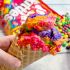 Skittles Rainbow Ice Cream