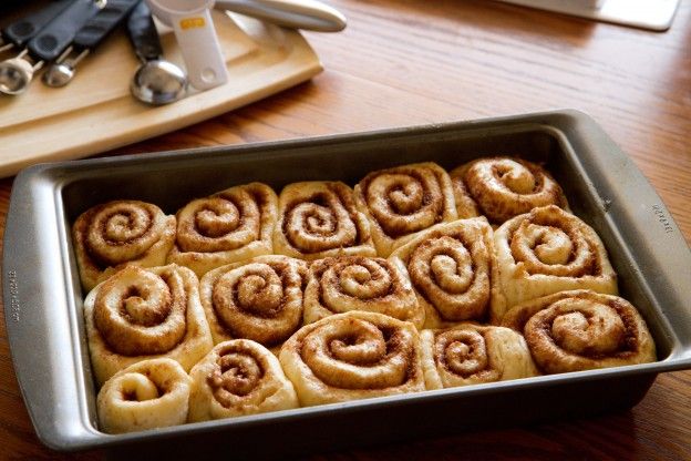 Made-from-scratch cinnamon rolls