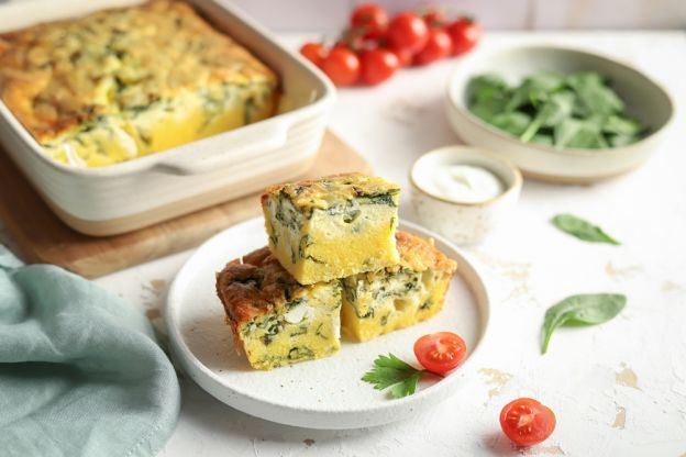 Savory Polenta Bake