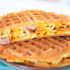 Ham ANd Cheese Waffles