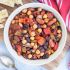 Slow Cooker 3 Bean Vegetarian Chili