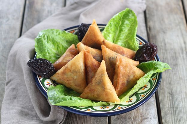 Crispy Chicken Samosas