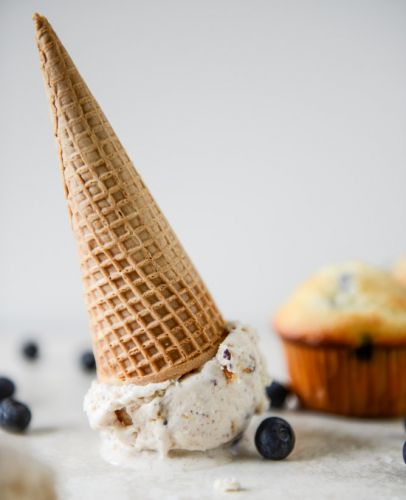 Blueberry Muffin Ice Cream