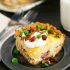Hashbrowns And HAm Quiche