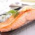 Sauteed salmon with tarragon sauce