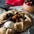 Balsamic-Roasted Cherry Almond Galette