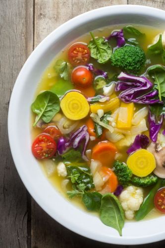 Slimming detox soup