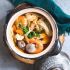 Japanese Donabe Clay Pot Seafood Soup