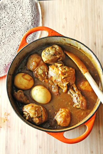 Ethiopian chicken stew