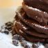 Double chocolate pancakes