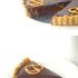 Chocolate caramel pretzel tart