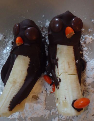 Frozen Banana Penguin